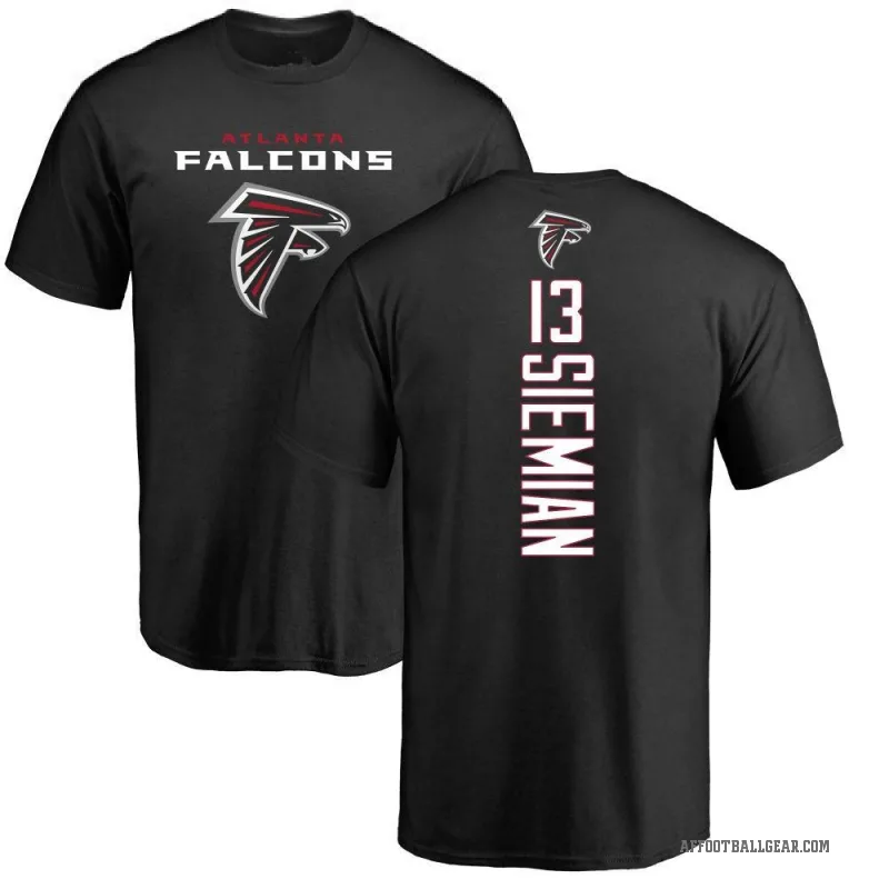 Trevor Siemian Men's Black Atlanta Falcons Backer T-Shirt -