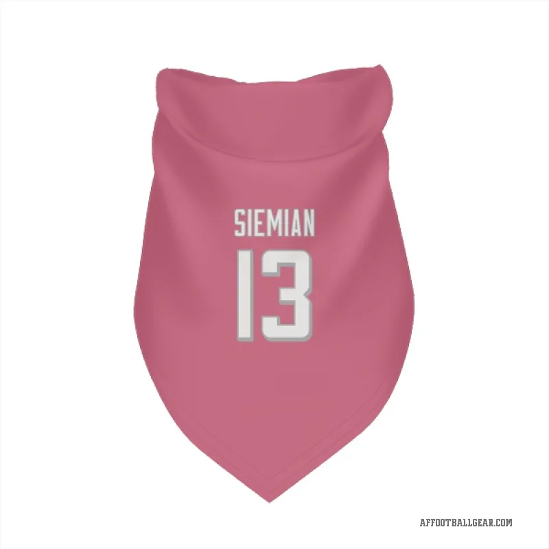 Trevor Siemian  Pink Atlanta Falcons  Cat & Dog Pet Bandana