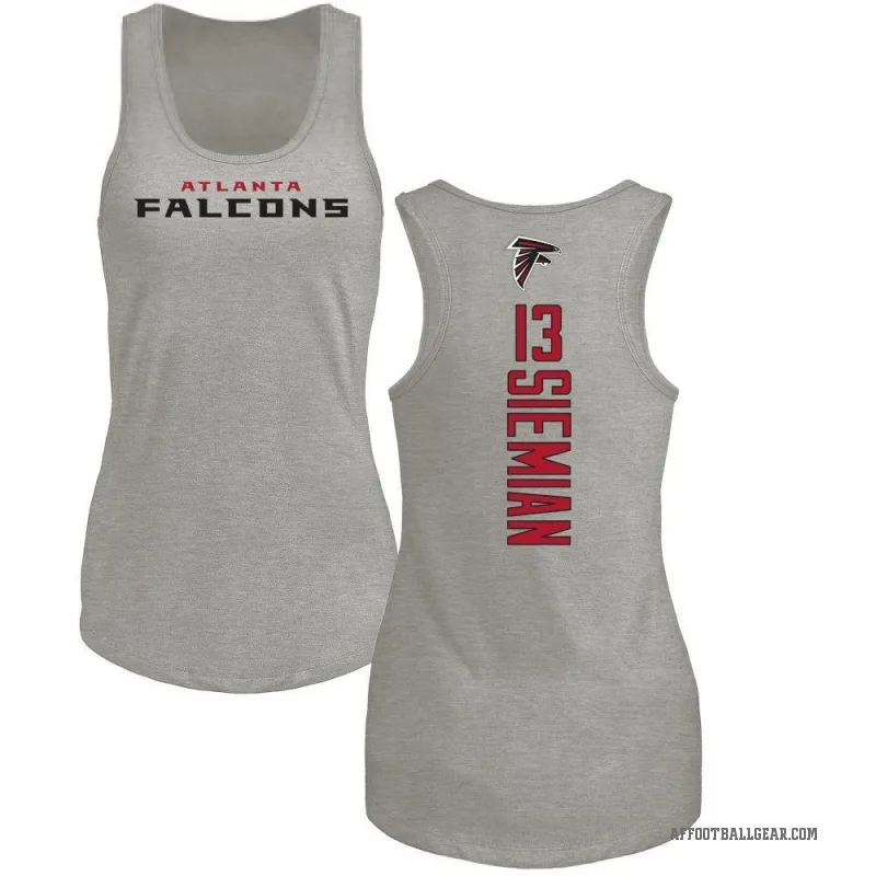 Trevor Siemian Women's Ash Atlanta Falcons Backer Tank Top -