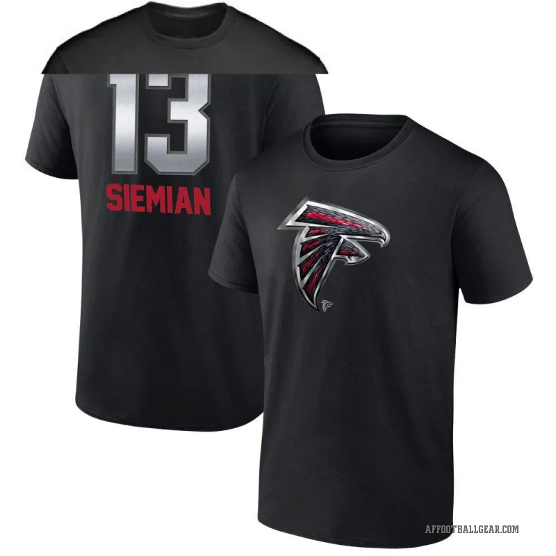 Trevor Siemian Youth Black Atlanta Falcons Midnight Mascot T-Shirt -