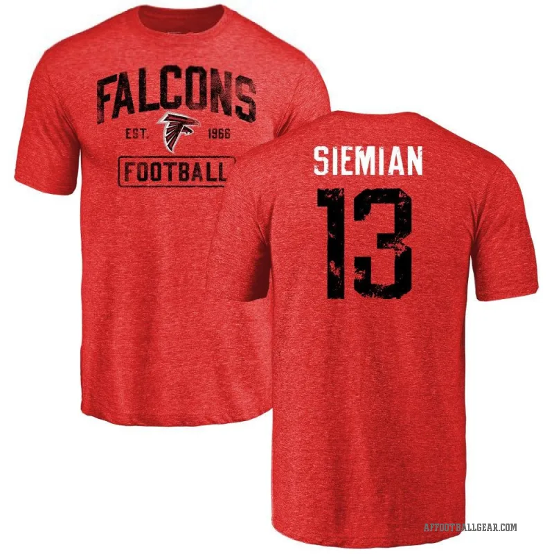 Trevor Siemian Youth Red Atlanta Falcons Distressed T-Shirt -