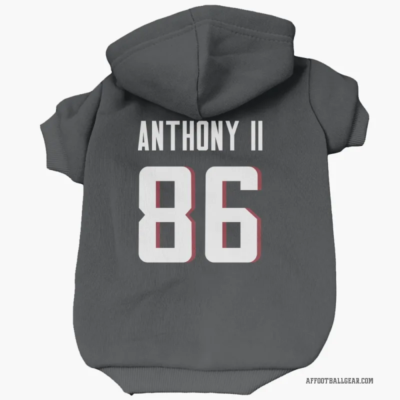 Vinny Anthony II  Black Atlanta Falcons  Cat & Dog Pet Hoodie