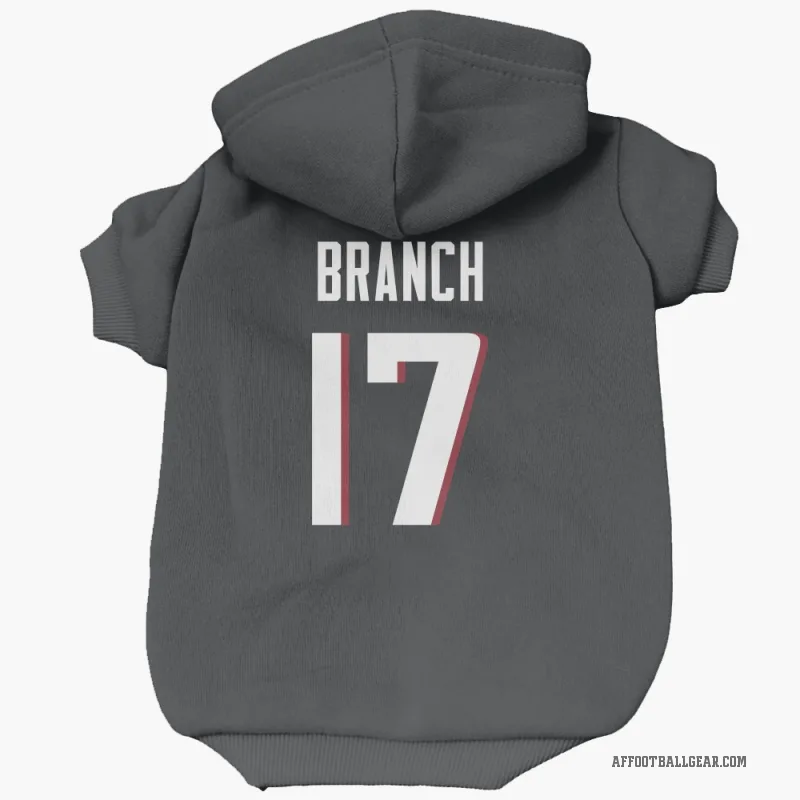 Zachariah Branch  Black Atlanta Falcons  Cat & Dog Pet Hoodie