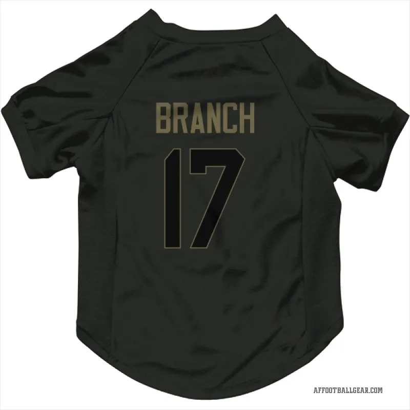 Zachariah Branch  Black Atlanta Falcons  Service Cat & Dog Pet Jersey