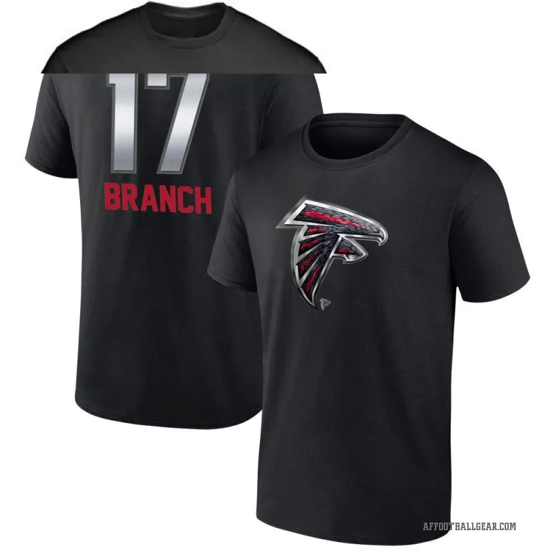 Zachariah Branch Men's Black Atlanta Falcons Midnight Mascot T-Shirt -