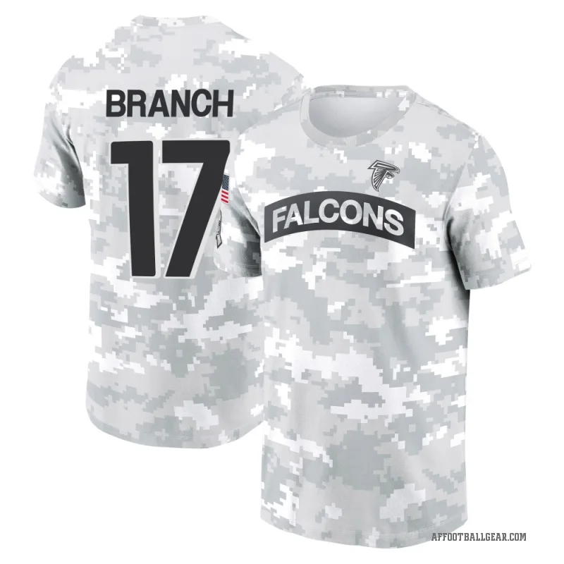 Zachariah Branch Youth Camo Atlanta Falcons Arctic 2024 Salute to Service Performance T-Shirt